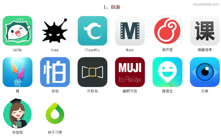 引领潮流的科技革新力量，最新App软件排行榜Top 2016揭晓