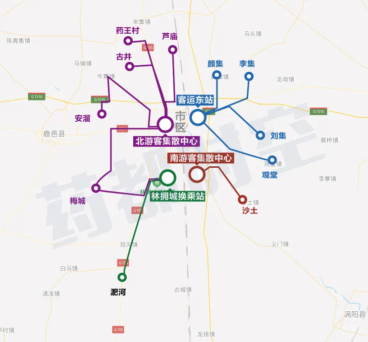 亳州最新公交路线图详解