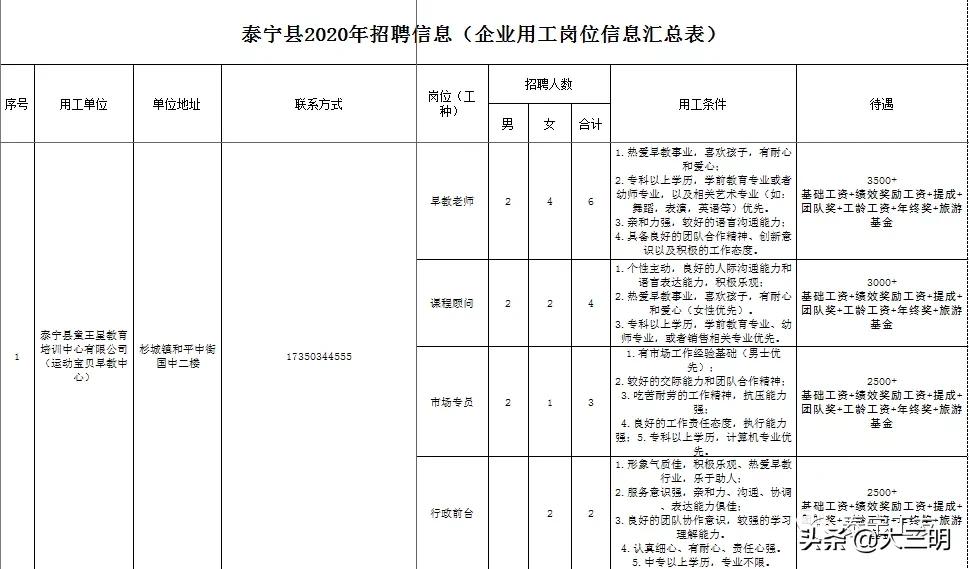 泰宁最新招聘动态与职业机会展望